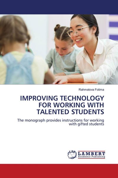 Produktbild: IMPROVING TECHNOLOGY FOR WORKING WITH TALENTED STUDENTS