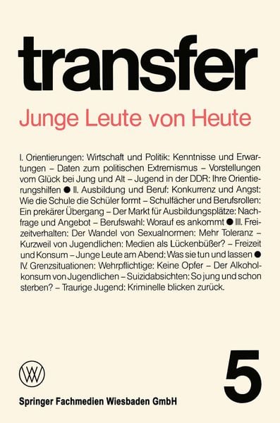 Produktbild: Junge Leute von Heute