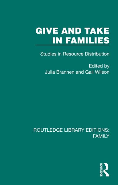 Produktbild: Give and Take in Families