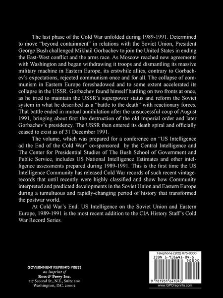 Produktbild: At Cold War's End