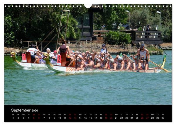 Produktbild: Drachenboot - MissionRome (Wandkalender 2026 DIN A3 quer), CALVENDO Monatskalender