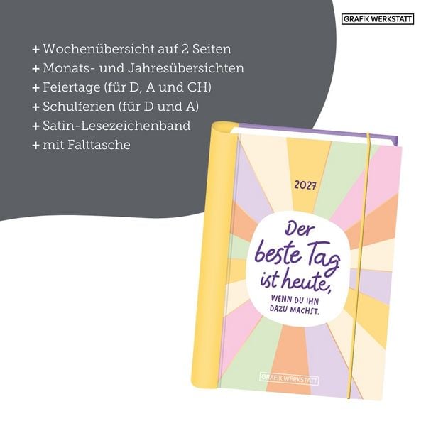 Produktbild: Terminplaner 2027 Der beste Tag