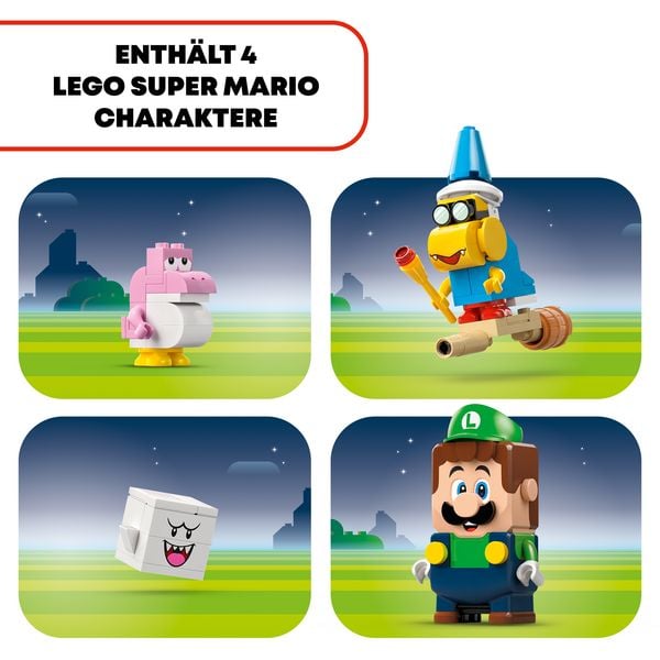 Produktbild: LEGO Super Mario Abenteuer mit dem interaktiven LEGO Luigi 71440