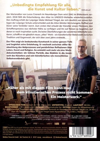 Produktbild: Triegel trifft Cranach - Malen im Widerstreit der Zeiten