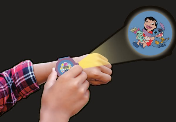Produktbild: Stitch Digital Projection Watch mit 20 Bildern zum Projizieren