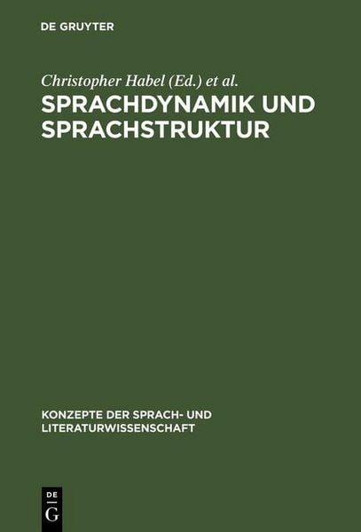 Produktbild: Sprachdynamik und Sprachstruktur