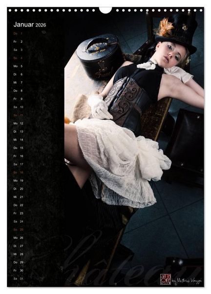 Produktbild: Mode au Chateau (Wandkalender 2026 DIN A3 hoch), CALVENDO Monatskalender