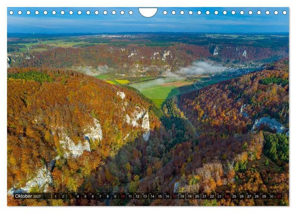 Produktbild: Mein Donautal aus der Luft (Wandkalender 2027 DIN A4 quer), CALVENDO Monatskalender