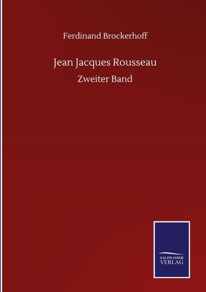 Produktbild: Jean Jacques Rousseau