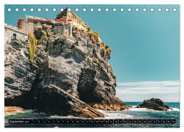 Produktbild: Cinque Terre - Traumhaft sch&ouml;n (Tischkalender 2027 DIN A5 quer), CALVENDO Monatskalender