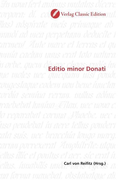 Produktbild: Editio minor Donati
