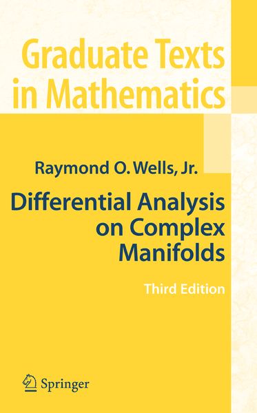 Produktbild: Differential Analysis on Complex Manifolds
