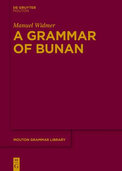 Produktbild: A Grammar of Bunan