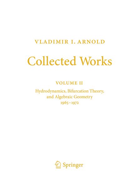 Produktbild: Vladimir I. Arnold - Collected Works