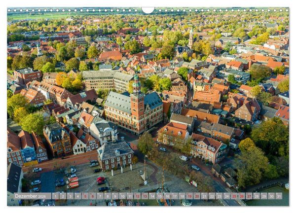 Produktbild: Ein Blick auf Leer (Ostfriesland) (Wandkalender 2026 DIN A3 quer), CALVENDO Monatskalender