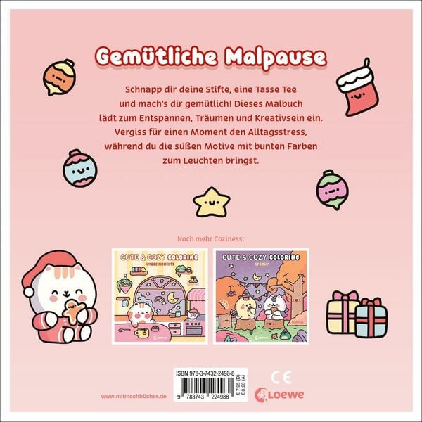 Produktbild: Cute & Cozy Coloring - Merry Christmas