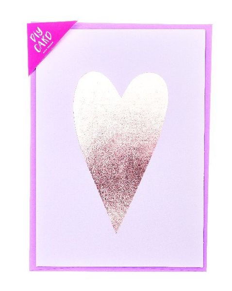 Diy Card, Liebe, Herz, Rosa