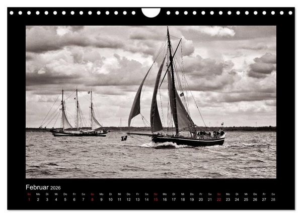 Produktbild: Segelschiffe auf der Ostsee (Wandkalender 2026 DIN A4 quer), CALVENDO Monatskalender