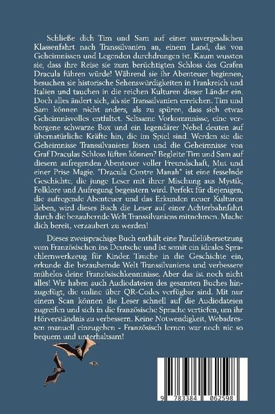 Produktbild: Lerne Franz&ouml;sisch mit Dracula Contre Manah