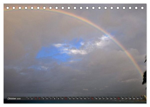 Produktbild: Sonne, Meer und Wolken (Tischkalender 2026 DIN A5 quer), CALVENDO Monatskalender