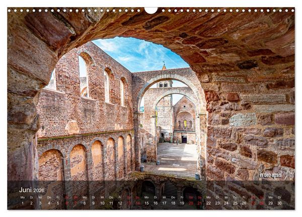 Produktbild: stiftsruine zu bad hersfeld (Wandkalender 2026 DIN A3 quer), CALVENDO Monatskalender