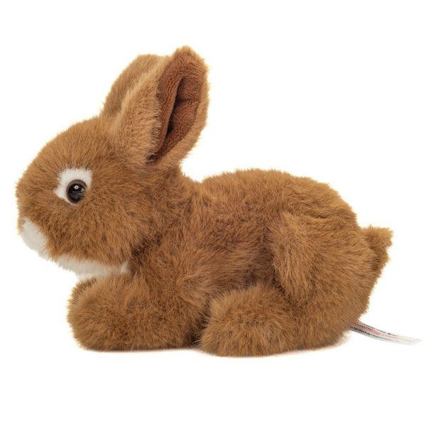 Produktbild: Teddy Hermann 937418 - Hase sitzend braun, 17 cm