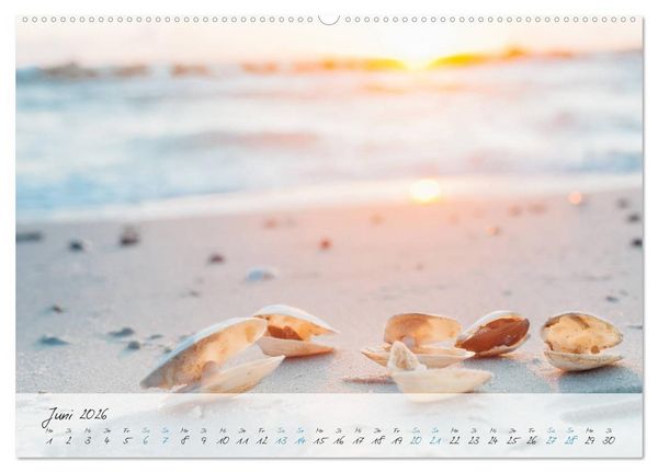 Produktbild: Sehnsucht Meer - Poesie der Stille (hochwertiger Premium Wandkalender 2026 DIN A2 quer), Kunstdruck in Hochglanz