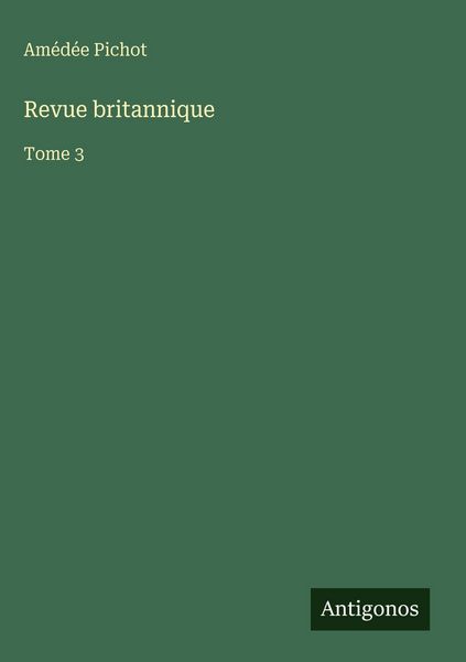 Produktbild: Revue britannique