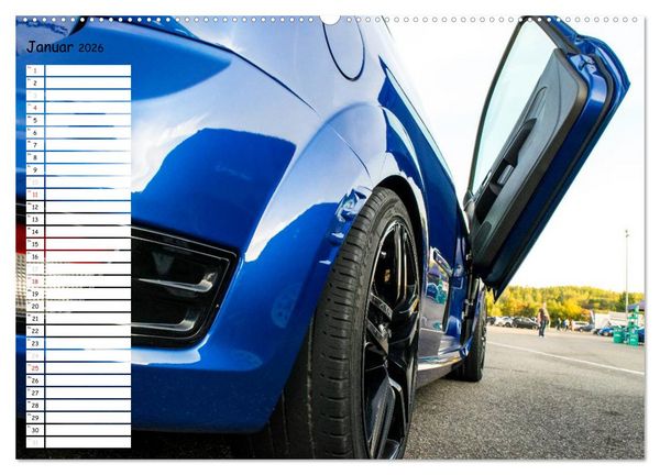 Produktbild: Tuning Power (hochwertiger Premium Wandkalender 2026 DIN A2 quer), Kunstdruck in Hochglanz