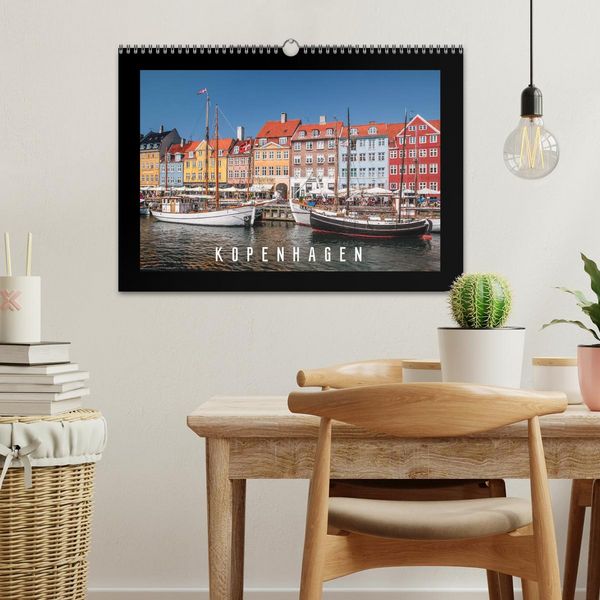 Produktbild: Kopenhagen (Wandkalender 2026 DIN A3 quer), CALVENDO Monatskalender