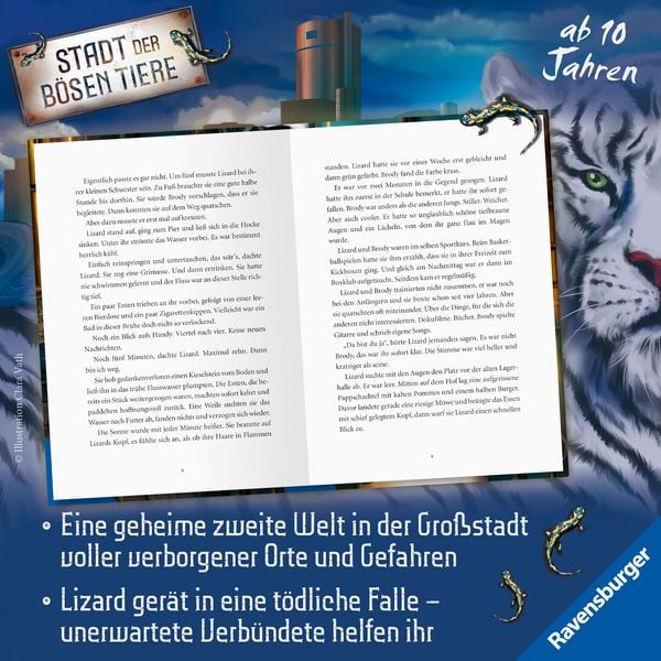 Produktbild: Stadt der b&ouml;sen Tiere, Band 1 - Die Burg