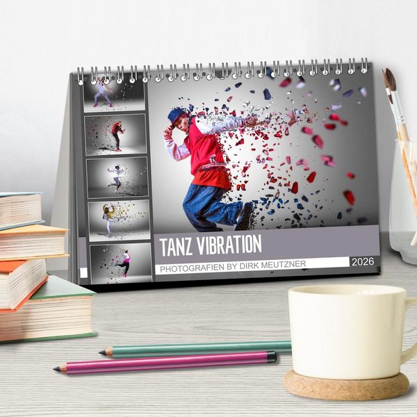 Produktbild: Tanz Vibration (Tischkalender 2026 DIN A5 quer), CALVENDO Monatskalender