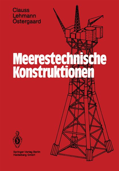 Produktbild: Meerestechnische Konstruktionen