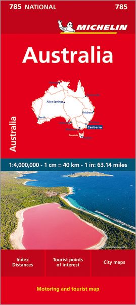 Michelin Australien 1:4 000 000