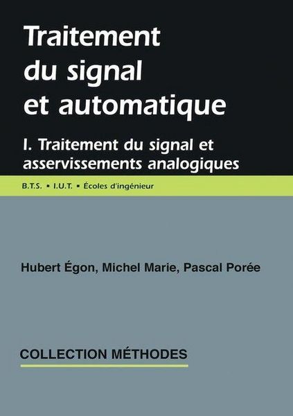Produktbild: Traitement du signal et automatique, Volume 1