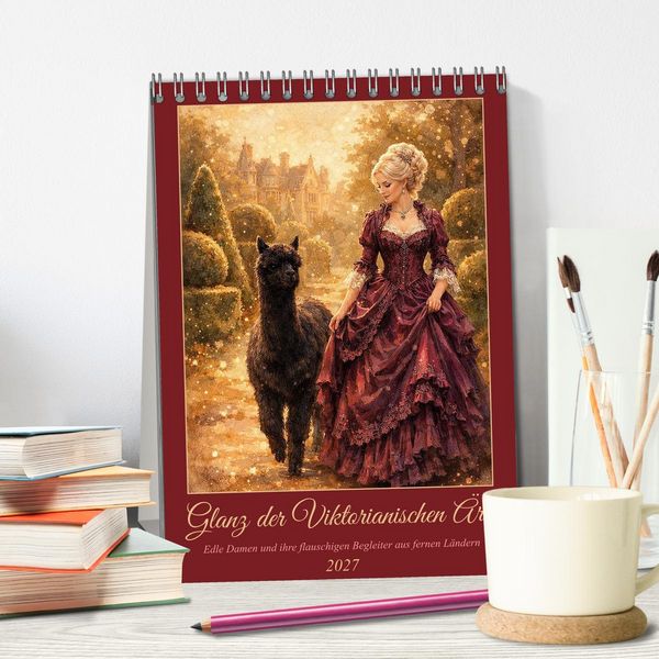 Produktbild: Glanz der Viktorianischen &Auml;ra (Tischkalender 2027 DIN A5 hoch), CALVENDO Monatskalender