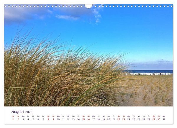Produktbild: Natur und Landschaft Mecklenburg - Vorpommern 2026 (Wandkalender 2026 DIN A3 quer), CALVENDO Monatskalender