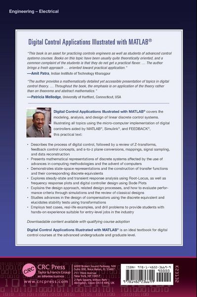 Produktbild: Digital Control Applications Illustrated with MATLAB&reg;