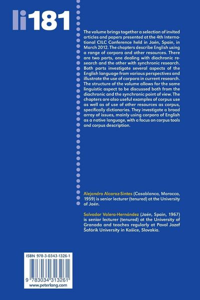 Produktbild: Diachrony and Synchrony in English Corpus Linguistics