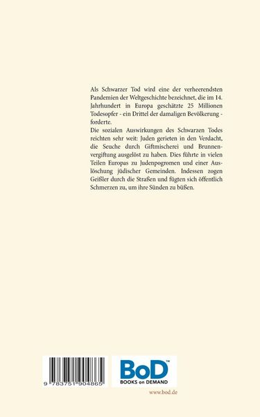 Produktbild: Das gro&szlig;e Gericht: Die Herrschaft des schwarzen Todes in Europa 1347-1352