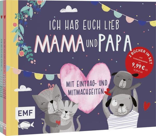 Produktbild: Ich hab euch lieb, Mama und Papa! | Das perfekte Geschenk f&uuml;r perfekte Eltern
