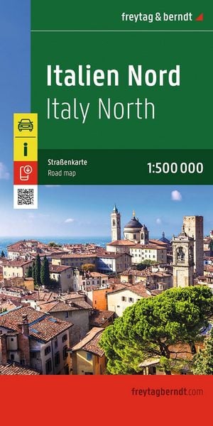 Produktbild: Freytag & berndt Stra&szlig;enkarte Italien Nord 1:500.000