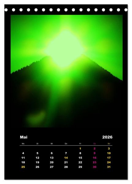 Produktbild: Licht-Portale (Tischkalender 2026 DIN A5 hoch), CALVENDO Monatskalender