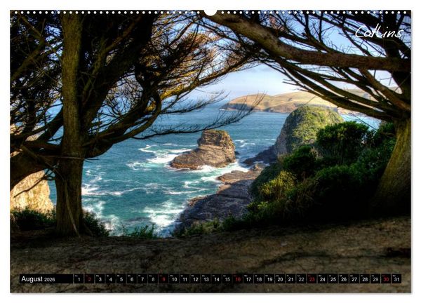 Produktbild: Neuseeland (Wandkalender 2026 DIN A2 quer), CALVENDO Monatskalender