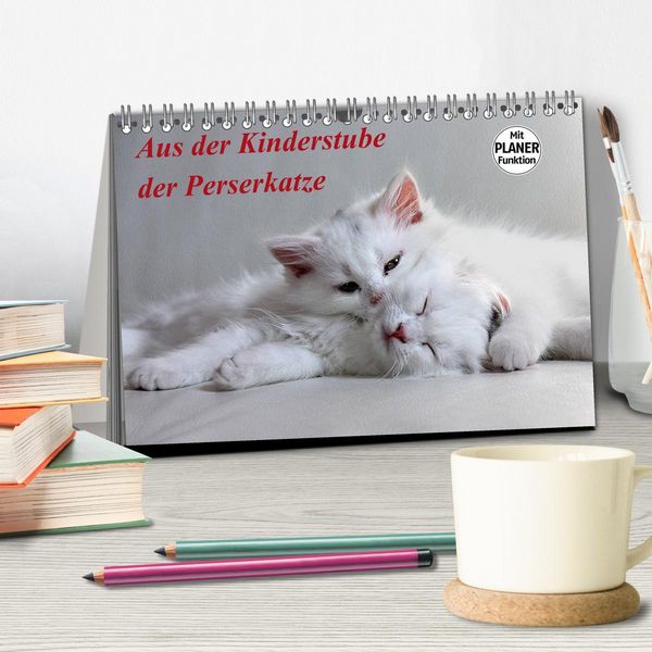 Produktbild: Aus der Kinderstube der Perserkatze (Tischkalender 2026 DIN A5 quer), CALVENDO Monatskalender