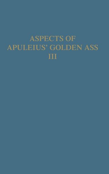 Produktbild: Aspects of Apuleius' Golden Ass