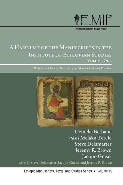 Produktbild: A Handlist of the Manuscripts in the Institute of Ethiopian Studies, Volume One