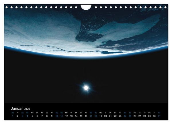 Produktbild: Weit entfernte unbekannte Welten (Wandkalender 2026 DIN A4 quer), CALVENDO Monatskalender