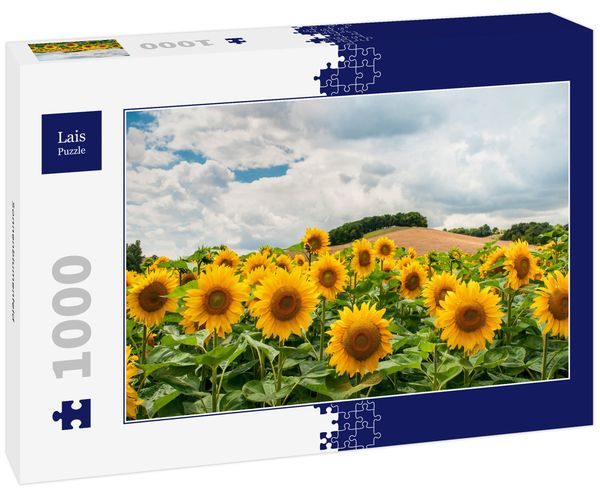 Lais Puzzle Sonnenblumenfeld 1000 Teile