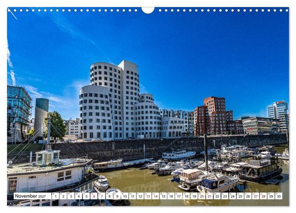 Produktbild: D&uuml;sseldorf Medienhafen (Wandkalender 2027 DIN A3 quer), CALVENDO Monatskalender